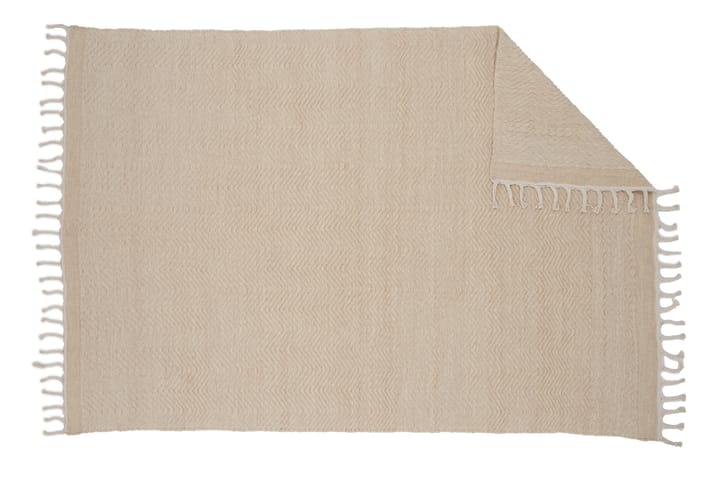 Loke Villamatto 160x230 cm Suorakulmainen - Beige - Kodintekstiilit & matot - Matto - Moderni matto - Villamatto