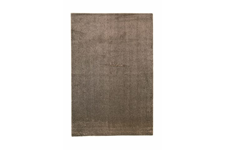 Matto Hattara 80x300 cm Ruskea - Pyöreät matot - Käsintehdyt matot - Nukkamatto - Yksiväriset matot - Kumipohjamatot - Pienet matot - Iso matto