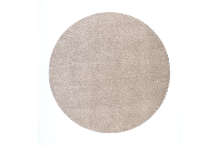 Matto Silkkitie Pyöreä 160 cm Beige - VM Carpet - Kodintekstiilit & matot - Matto - Moderni matto - Nukkamatto