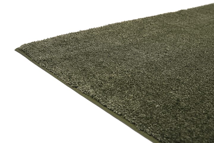 Matto Sointu 80x250 cm Vihreä - VM Carpet - Pyöreät matot - Käsintehdyt matot - Nukkamatto - Yksiväriset matot - Kumipohjamatot - Pienet matot - Iso matto