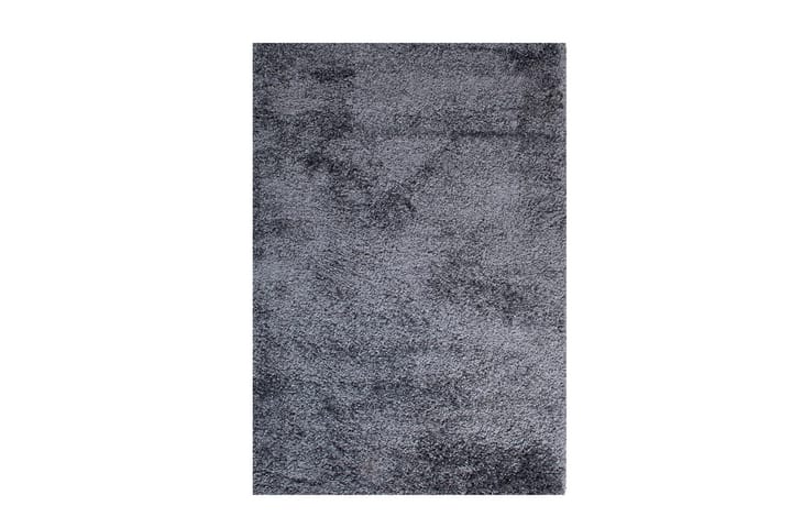 Matto Vellosa 133x190 cm Musta - Pyöreät matot - Käsintehdyt matot - Nukkamatto - Yksiväriset matot - Kumipohjamatot - Pienet matot - Iso matto