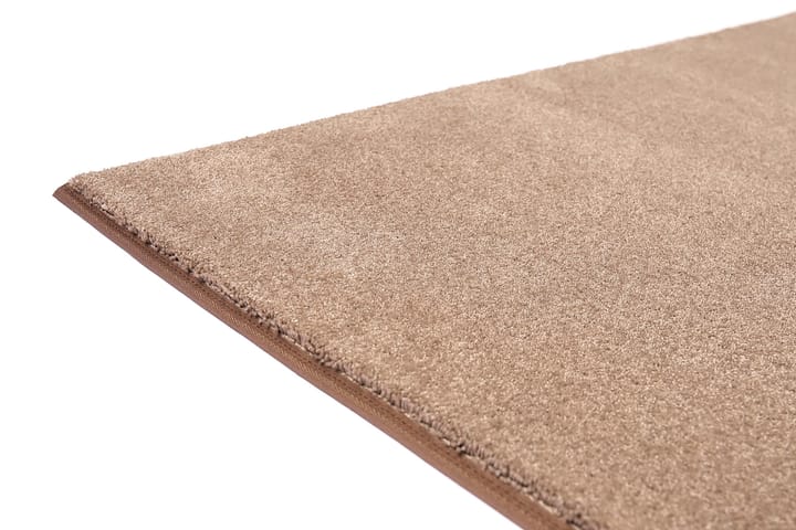 Matto Puuteri 80x300 cm Ruskea - VM Carpet - Pyöreät matot - Käsintehdyt matot - Nukkamatto - Yksiväriset matot - Kumipohjamatot - Pienet matot - Iso matto
