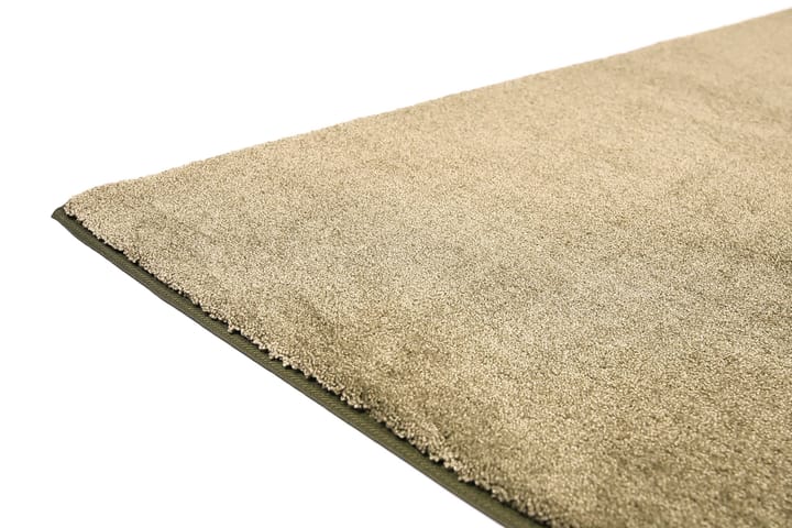 Matto Puuteri 133x200 cm Oliivi - VM Carpet - Pyöreät matot - Käsintehdyt matot - Nukkamatto - Yksiväriset matot - Kumipohjamatot - Pienet matot - Iso matto