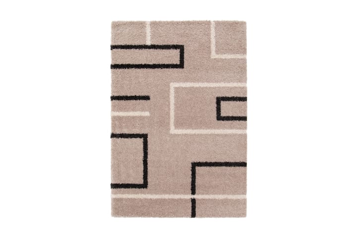 Nukkamatto Windsor Brick 160x230 cm Luonnollinen - Luonnonväri - Nukkamatto