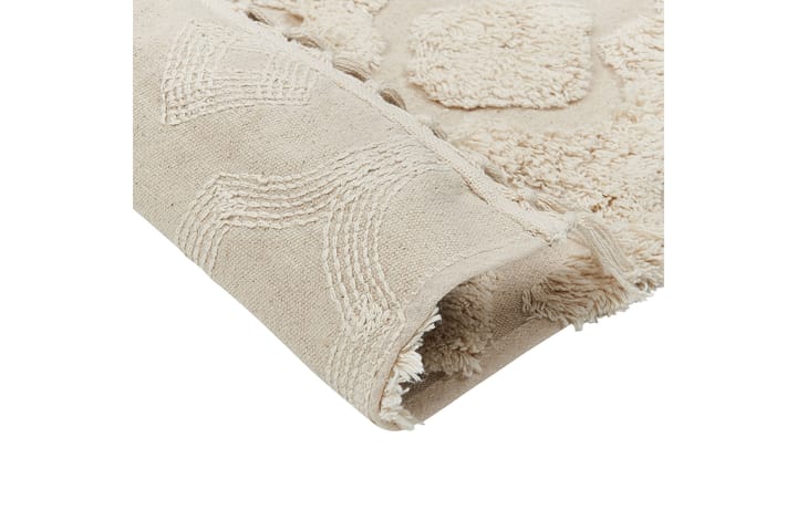 Puuvillamatto Aksaray 160x230 cm - Beige - Kodintekstiilit & matot - Matto - Moderni matto - Puuvillamatto