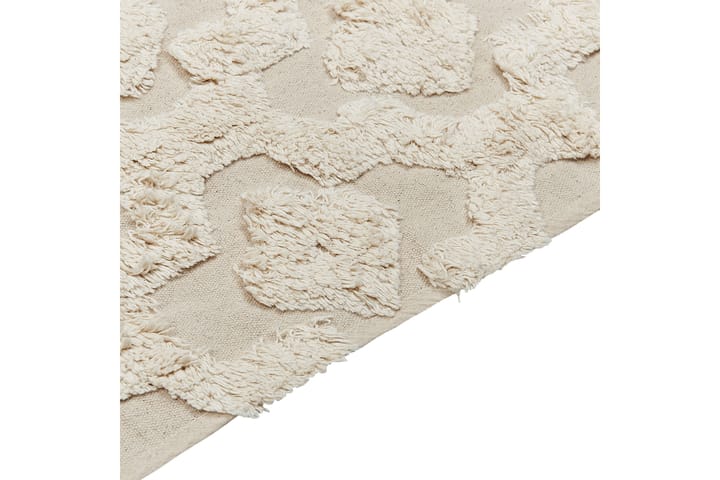 Puuvillamatto Aksaray 80x150 cm - Beige - Kodintekstiilit & matot - Matto - Moderni matto - Puuvillamatto