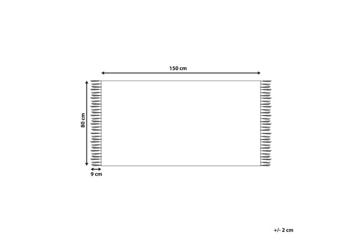 Puuvillamatto Aksaray 80x150 cm - Beige - Kodintekstiilit & matot - Matto - Moderni matto - Puuvillamatto