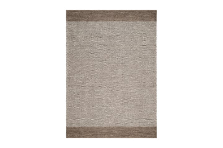 Puuvillamatto Alva 160x230 Suorakaiteen muotoinen - Tummabeige - Kodintekstiilit & matot - Matto - Moderni matto - Puuvillamatto