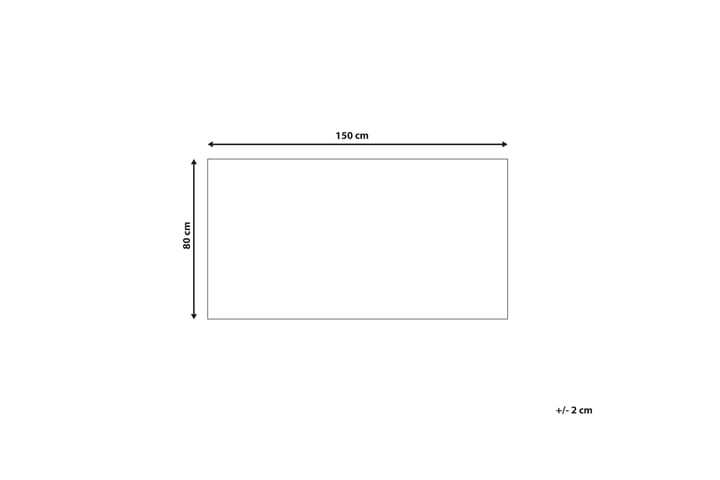 Puuvillamatto Attera 80x150 cm - Punainen - Kodintekstiilit & matot - Matto - Moderni matto - Puuvillamatto