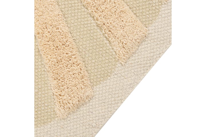 Puuvillamatto Balari 80x150 cm - Beige - Kodintekstiilit & matot - Matto - Moderni matto - Puuvillamatto