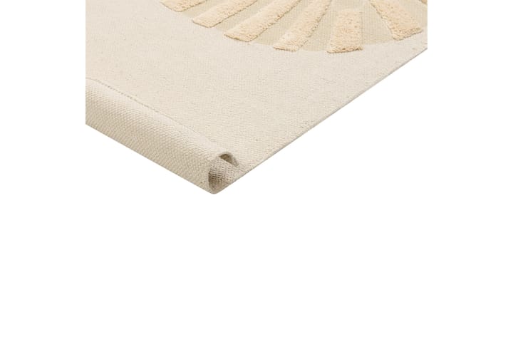 Puuvillamatto Balari 80x150 cm - Beige - Kodintekstiilit & matot - Matto - Moderni matto - Puuvillamatto