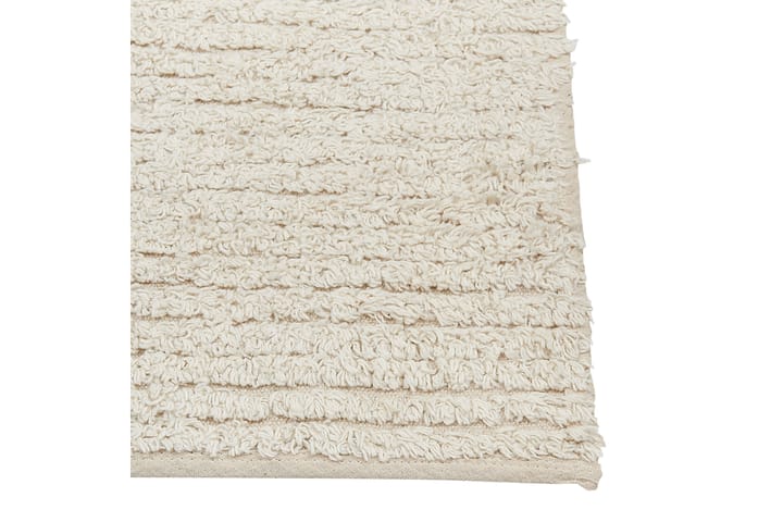 Puuvillamatto Beige 160x230 cm - Beige - Kodintekstiilit & matot - Matto - Moderni matto - Puuvillamatto