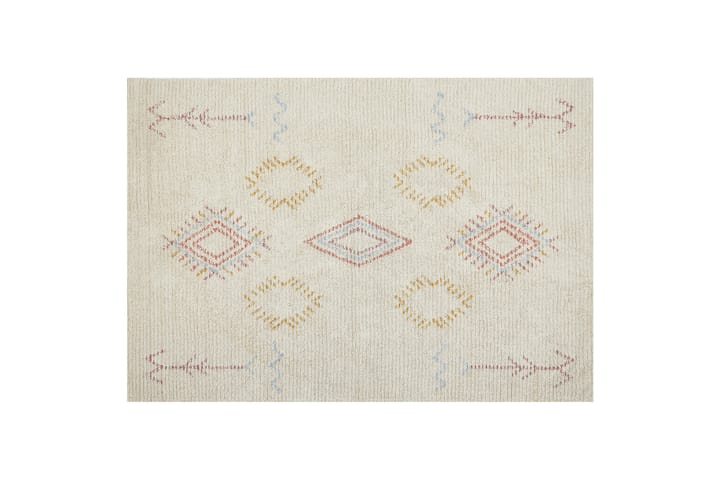 Puuvillamatto Bettiah 160x230 cm - Beige - Kodintekstiilit & matot - Matto - Moderni matto - Puuvillamatto