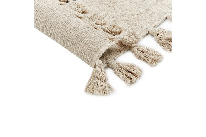 Puuvillamatto Bulcuk 160x230 cm - Beige - Kodintekstiilit & matot - Matto - Moderni matto - Puuvillamatto