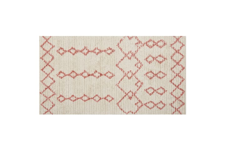 Puuvillamatto Buxar 80x150 cm - Beige - Kodintekstiilit & matot - Matto - Moderni matto - Puuvillamatto