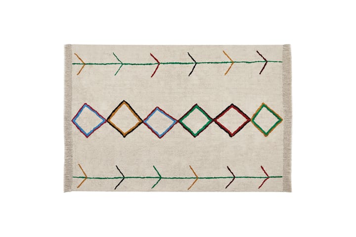 Puuvillamatto Cetmi 160x230 cm - Beige - Kodintekstiilit & matot - Matto - Moderni matto - Puuvillamatto