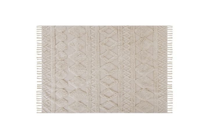 Puuvillamatto Didim 160x230 cm - Beige - Kodintekstiilit & matot - Matto - Moderni matto - Puuvillamatto