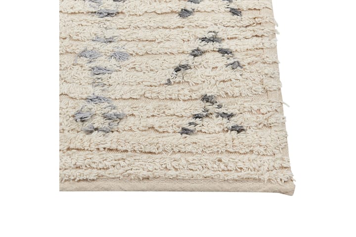 Puuvillamatto Dispur 80x150 cm - Beige - Kodintekstiilit & matot - Matto - Moderni matto - Puuvillamatto