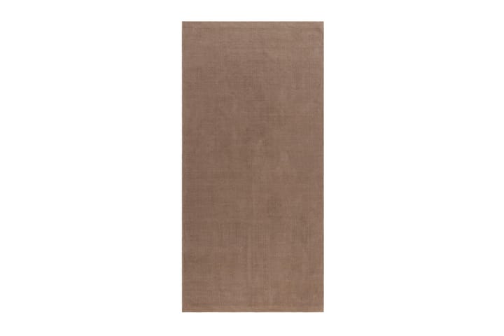 Puuvillamatto Fujiko 75x150 cm - Tumma beige - Kodintekstiilit & matot - Matto - Moderni matto - Puuvillamatto