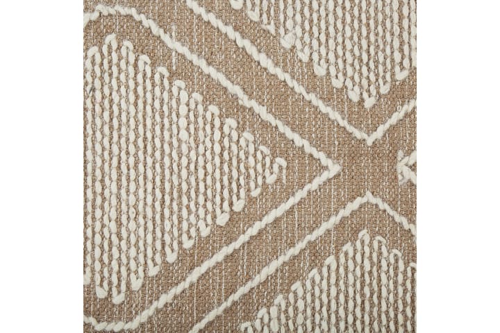 Puuvillamatto Kacem 80x150 cm - Beige - Kodintekstiilit & matot - Matto - Moderni matto - Puuvillamatto