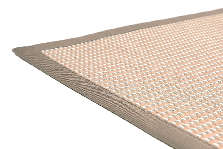 Matto Lyyra2 Pyöreä 240 cm Beige - VM Carpet - Kodintekstiilit & matot - Matto - Moderni matto - Puuvillamatto