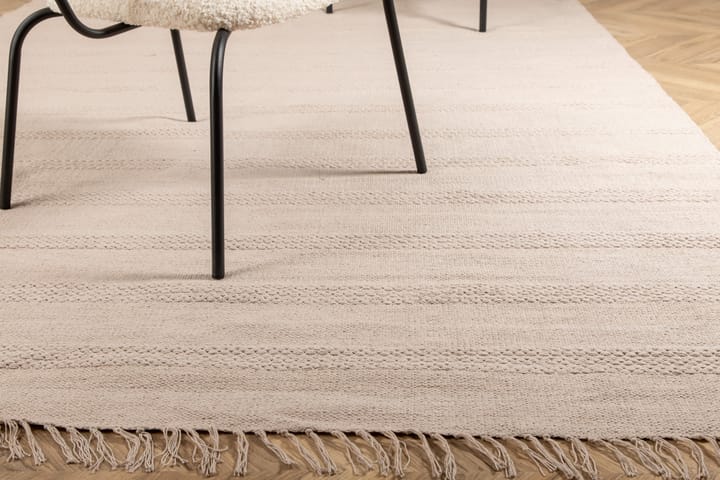 Puuvillamatto Nico 160x230 cm - Beige - Kodintekstiilit & matot - Matto - Moderni matto - Puuvillamatto