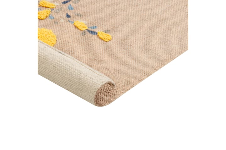 Puuvillamatto Seai 80x150 cm - Beige - Kodintekstiilit & matot - Matto - Moderni matto - Puuvillamatto