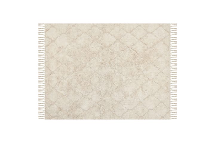 Puuvillamatto Silchar 160x230 cm - Beige - Kodintekstiilit & matot - Matto - Moderni matto - Puuvillamatto