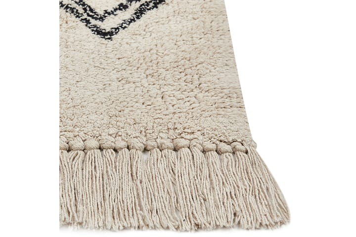 Puuvillamatto Somek 160x230 cm - Beige - Puuvillamatto