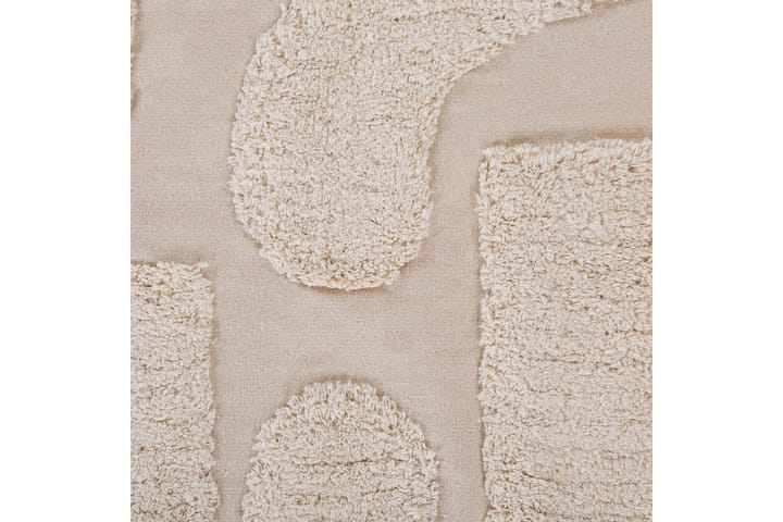 Puuvillamatto Tezeren 140x200 cm - Beige - Kodintekstiilit & matot - Matto - Moderni matto - Puuvillamatto