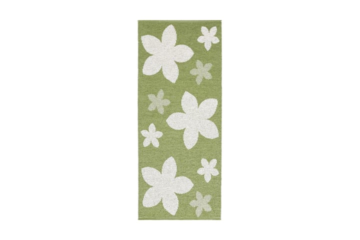 Muovimatto Flower 150x200 Käännettävä PVC Vihreä - Horredsmattan - Kodintekstiilit & matot - Matto - Ulkomatto - Parvekematto & terassimatto