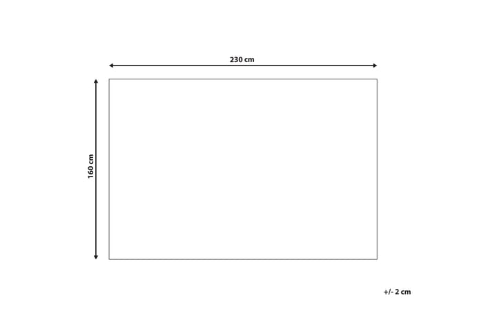 Ryijymatto Akalan 160x230 cm - Keltainen - Kodintekstiilit & matot - Matto - Moderni matto - Nukkamatto