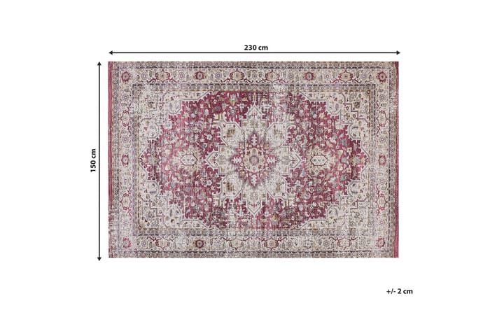 Ryijymatto Arhavi 150x230 cm - Beige - Kodintekstiilit & matot - Matto - Moderni matto - Nukkamatto