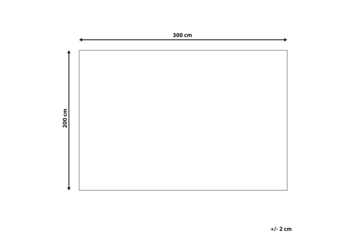 Ryijymatto Ariha 200x300 cm - Sininen - Kodintekstiilit & matot - Matto - Moderni matto - Nukkamatto