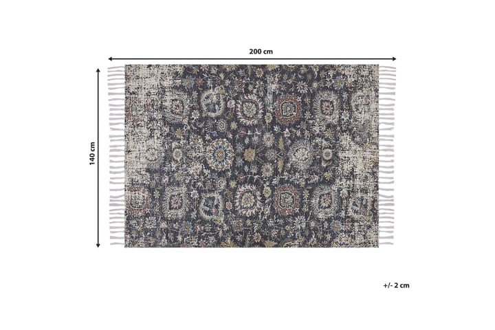 Ryijymatto Armutalan 140x200 cm - Ruskea - Kodintekstiilit & matot - Matto - Moderni matto - Nukkamatto