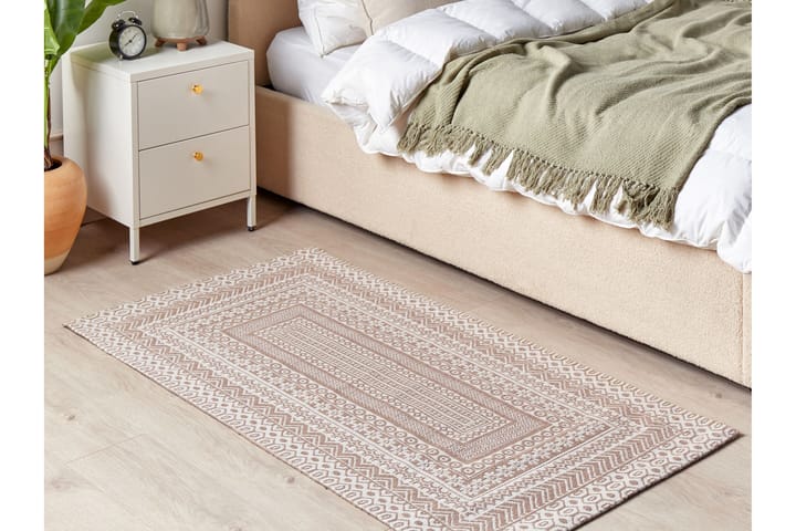 Ryijymatto Baglar 80x150 cm - Beige - Kodintekstiilit & matot - Matto - Moderni matto - Nukkamatto