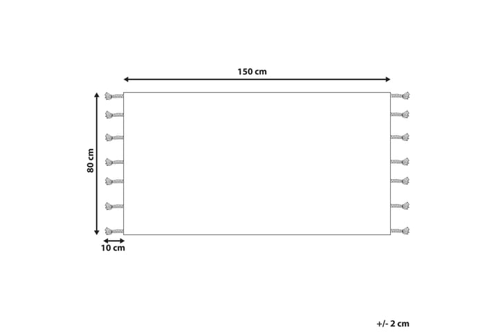 Ryijymatto Bitlis 80x150 cm - Beige - Kodintekstiilit & matot - Matto - Moderni matto - Nukkamatto