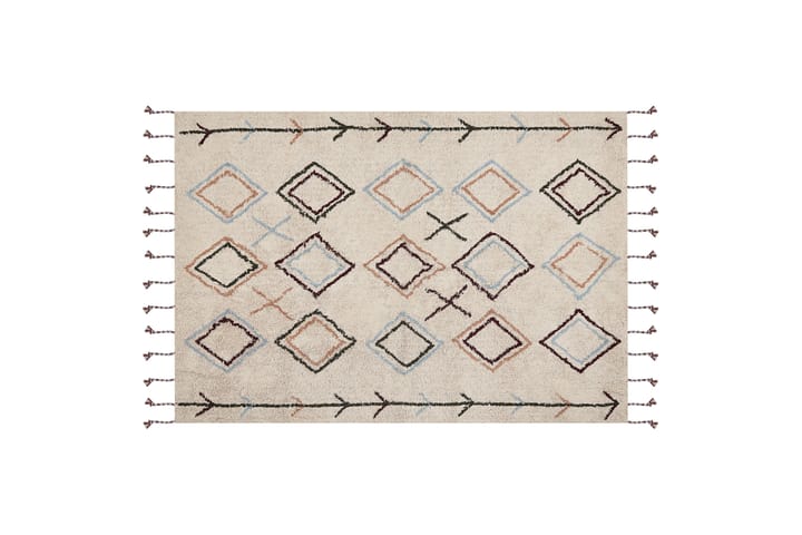 Ryijymatto Corum 160x230 cm - Beige - Kodintekstiilit & matot - Matto - Moderni matto - Nukkamatto