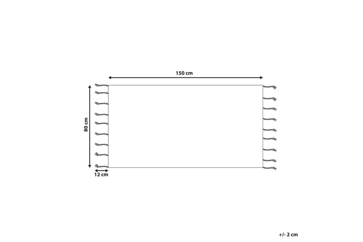 Ryijymatto Corum 80x150 cm - Beige - Kodintekstiilit & matot - Matto - Moderni matto - Nukkamatto