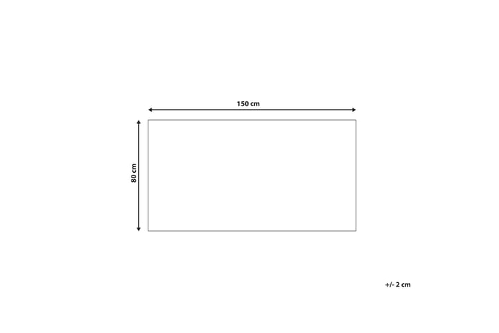 Ryijymatto GesiIi 80x150 cm - Beige - Nukkamatto