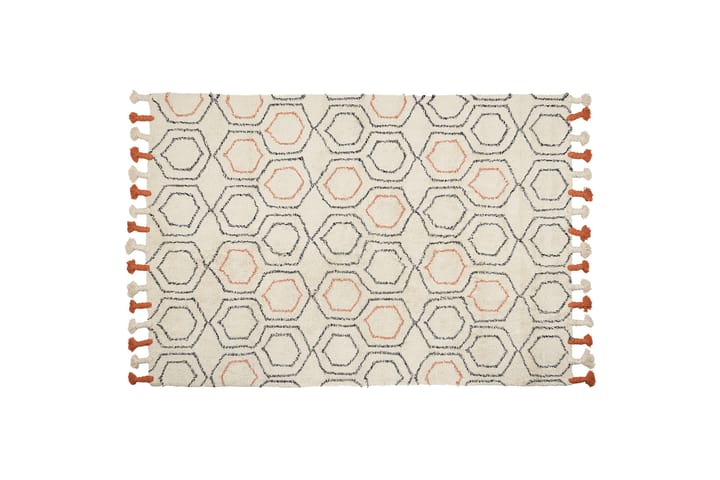 Ryijymatto Hajipur 160x230 cm - Beige - Kodintekstiilit & matot - Matto - Moderni matto - Nukkamatto