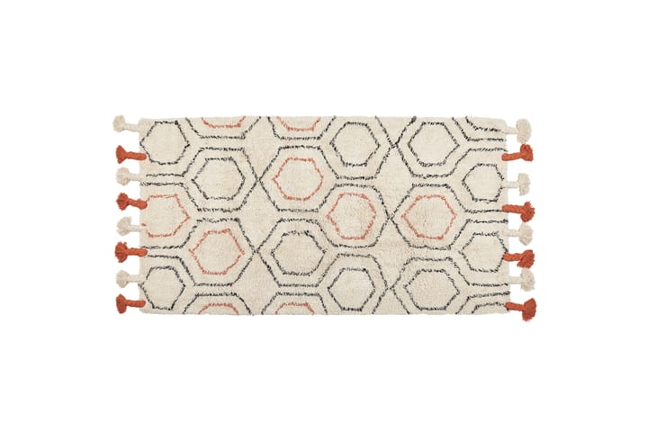 Ryijymatto Hajipur 80x150 cm - Beige - Kodintekstiilit & matot - Matto - Moderni matto - Nukkamatto