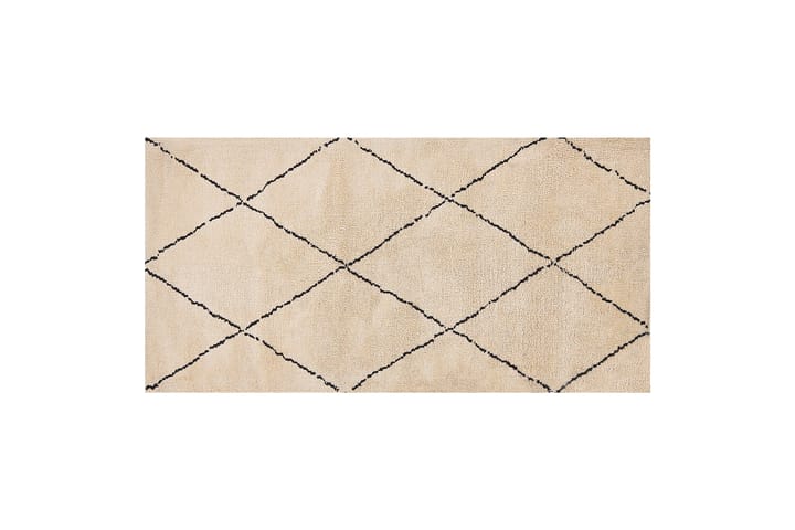 Ryijymatto Kayran 80x150 cm - Beige - Kodintekstiilit & matot - Matto - Moderni matto - Nukkamatto