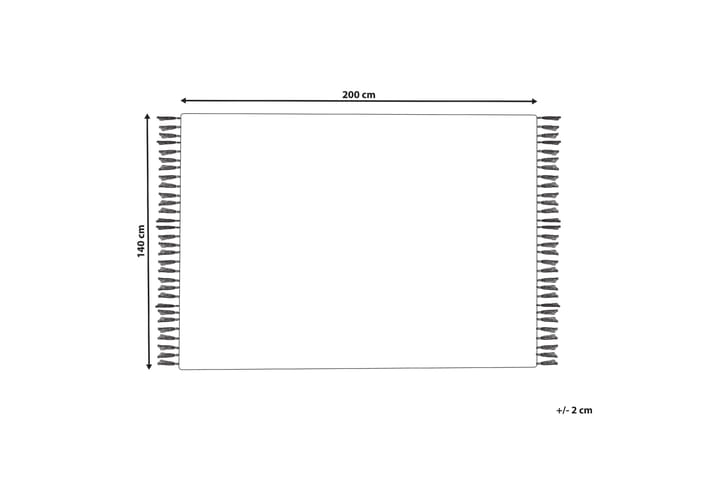 Ryijymatto Manavgat 140x200 cm - Beige - Kodintekstiilit & matot - Matto - Moderni matto - Nukkamatto