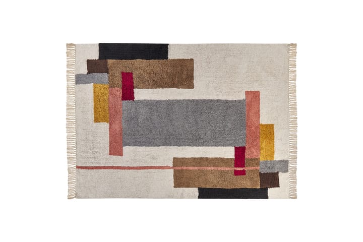 Ryijymatto Niksar 160x230 cm - Beige - Kodintekstiilit & matot - Matto - Moderni matto - Nukkamatto