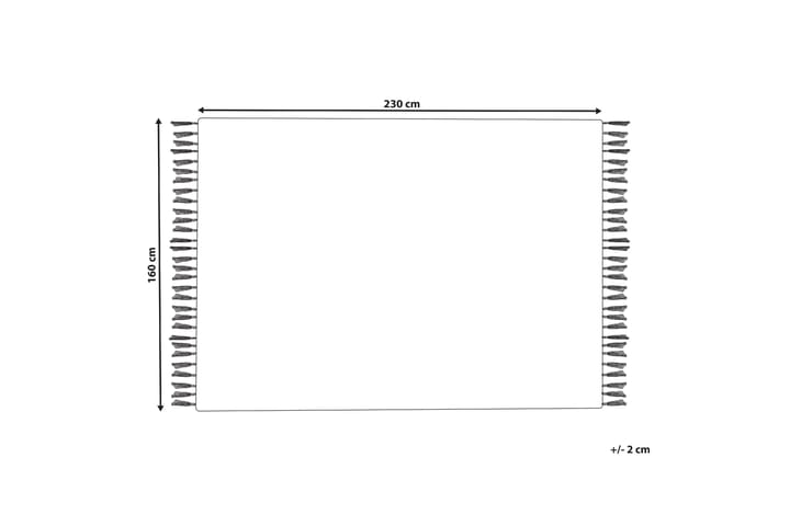 Ryijymatto Niksar 160x230 cm - Beige - Kodintekstiilit & matot - Matto - Moderni matto - Nukkamatto