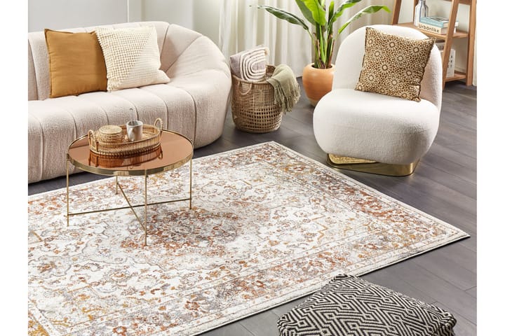 Ryijymatto Vayk 160x230 cm - Beige - Kodintekstiilit & matot - Matto - Moderni matto - Nukkamatto