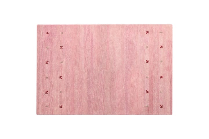 Ryijymatto Pincarca 200x300 cm - Vaaleanpunainen - Nukkamatto