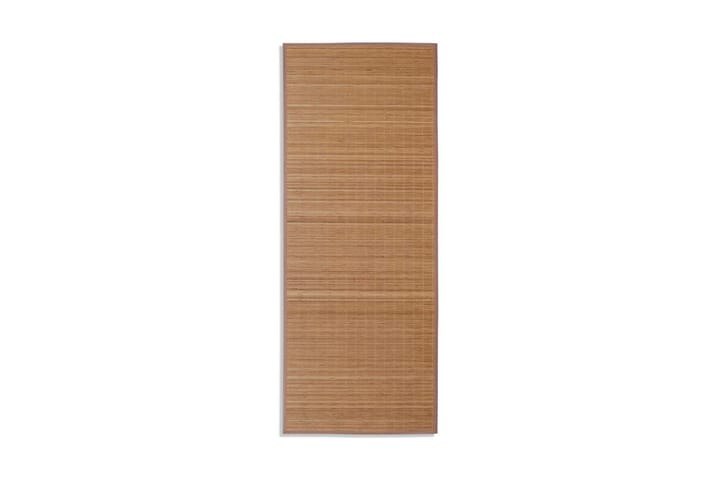 Bambumatto 160x230 cm ruskea - Ruskea - Juuttimatto & Hamppumatto - Sisalmatto