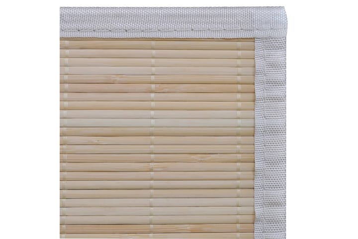 Luonnollinen Suorakaide Bambumatto 150 x 200 cm - Beige - Kodintekstiilit & matot - Matto - Moderni matto - Sisalmatto